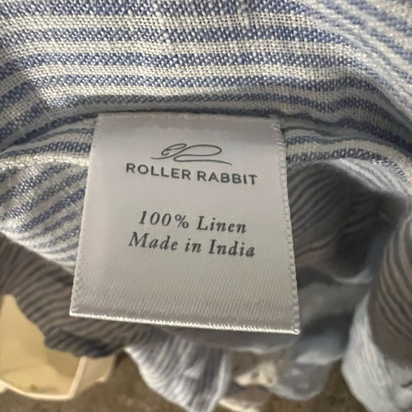 Roller Rabbit for Gorsuch Embroidered Tunic/Maxi Dress/Kurta Women’s Size Medium - Picture 7 of 10